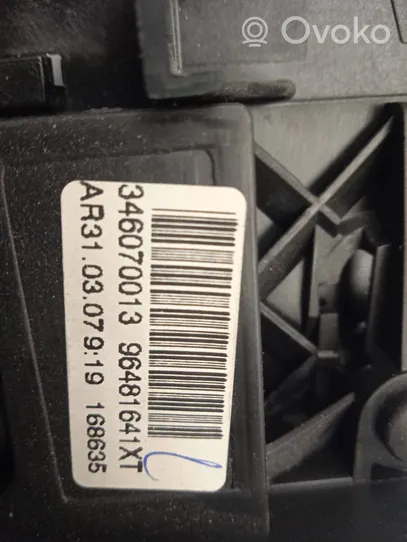 Citroen C4 Grand Picasso Interrupteur d'éclairage de la cabine dans le panneau 96627927XT