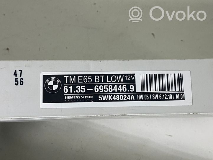 BMW 7 E65 E66 Oven keskuslukituksen ohjausyksikön moduuli 6958446