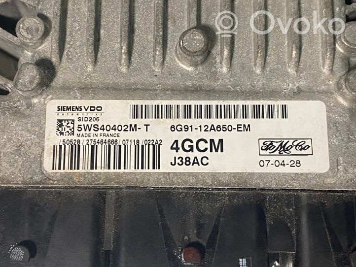 Ford Galaxy Variklio valdymo blokas 6G9112A650EM