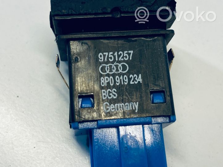 Audi A3 S3 8P Passenger airbag on/off switch 8P0919234