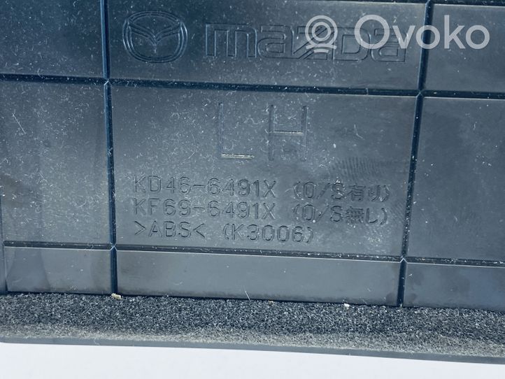 Mazda CX-5 Dysze / Kratki środkowego nawiewu deski rozdzielczej KD4555256