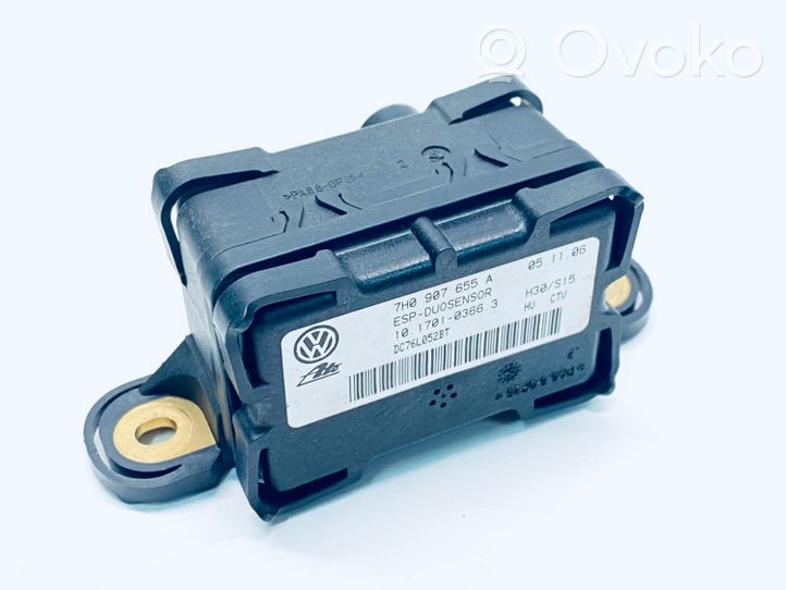 Audi A3 S3 A3 Sportback 8P Sensore di imbardata accelerazione ESP 7H0907655A