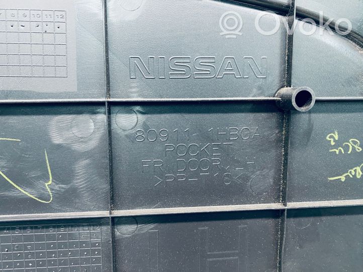 Nissan Micra Обшивка передней двери 809013HN6A