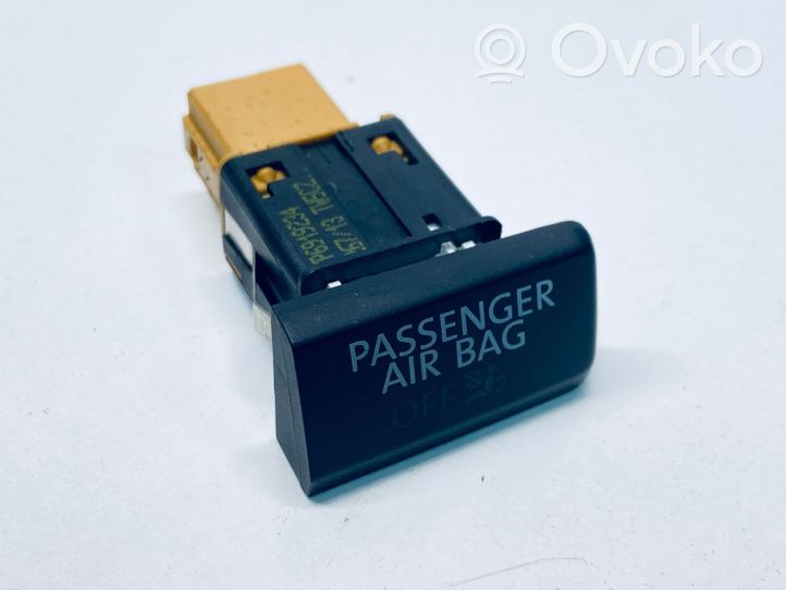 Volkswagen Touareg II Interrupteur commutateur airbag passager 7P6919234