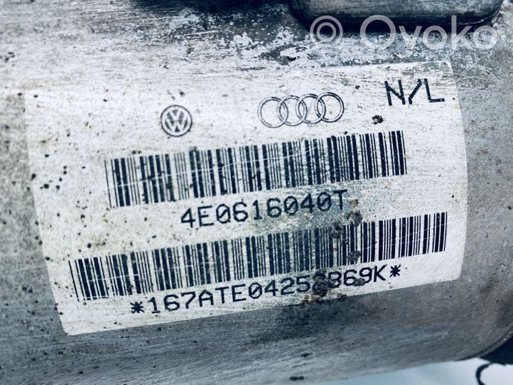 Audi A8 S8 D3 4E Ilmajousituksen etuiskunvaimennin 4E0616040AH