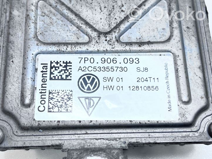 Volkswagen Touareg II Unité de commande / module de pompe à carburant 7P0906093