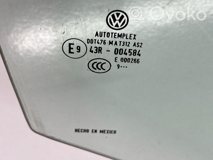 Volkswagen Jetta V Vitre de fenêtre porte arrière 1K5845026