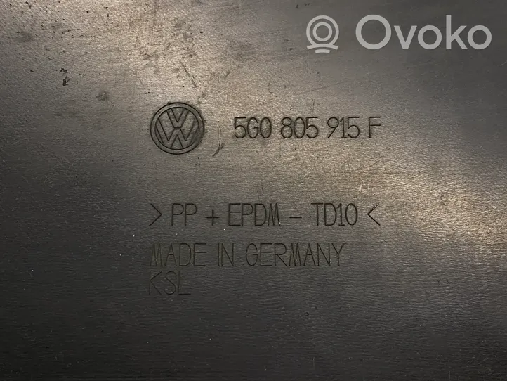 Volkswagen Golf VII Front bumper lip 5G0805915F