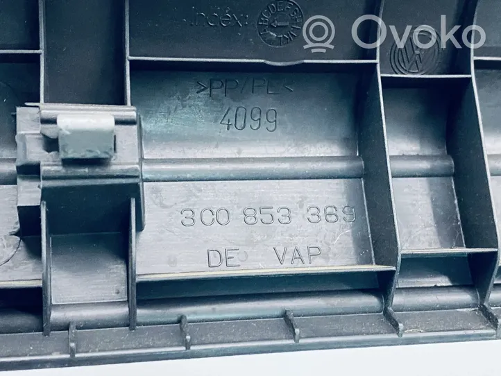 Volkswagen PASSAT CC Copertura del rivestimento del sottoporta anteriore 3C0853369B