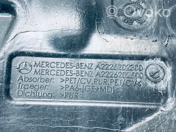 Mercedes-Benz S W222 Przegroda komory silnika A2226202500