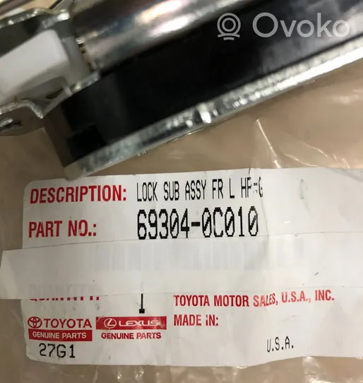 Toyota Tundra I Serrure de porte avant 693040C010