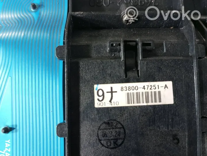 Toyota Prius (NHW20) Compteur de vitesse tableau de bord 8380047251A