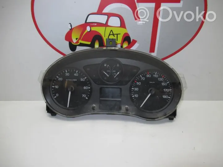 Peugeot Partner Compteur de vitesse tableau de bord 9801642280