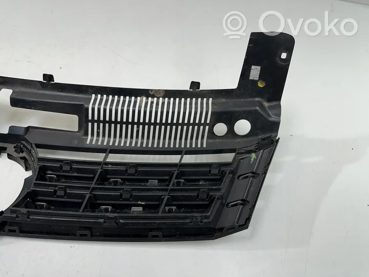 Volkswagen Sharan Front bumper upper radiator grill 7N0853653B
