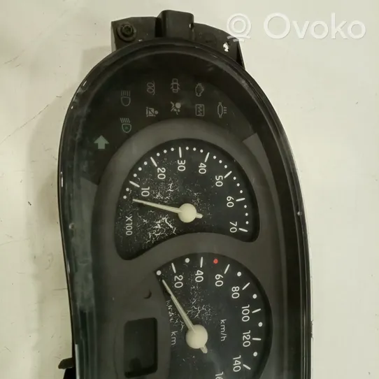 Renault Clio II Compteur de vitesse tableau de bord 