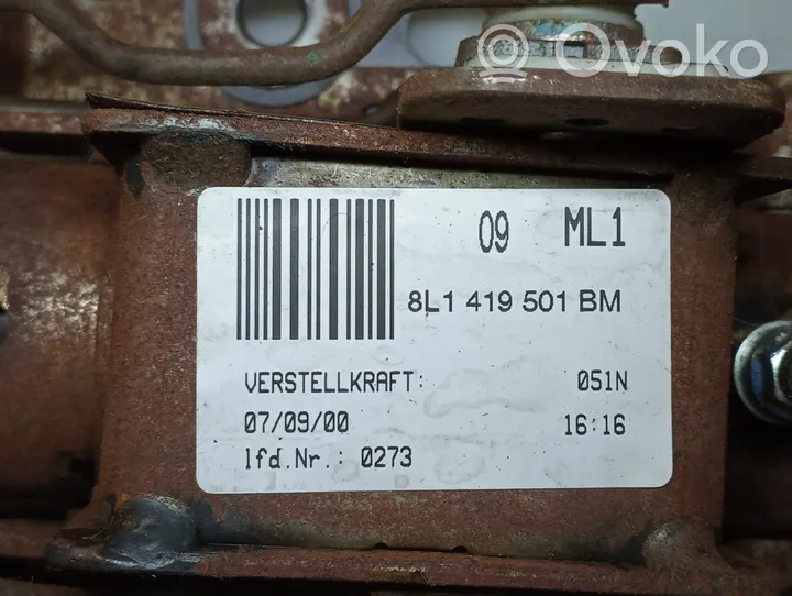 Audi A3 S3 8L Uchwyt / Rączka regulacji kierownicy 