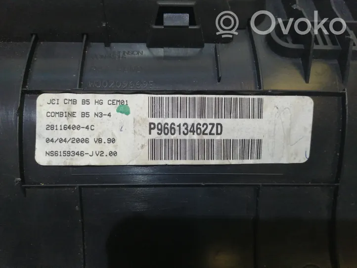 Citroen C4 I Tachimetro (quadro strumenti) 