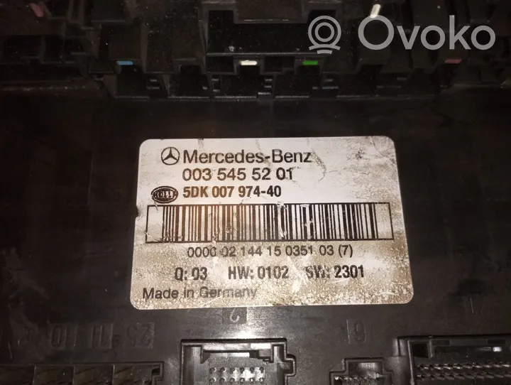 Mercedes-Benz C W203 SAM control unit 