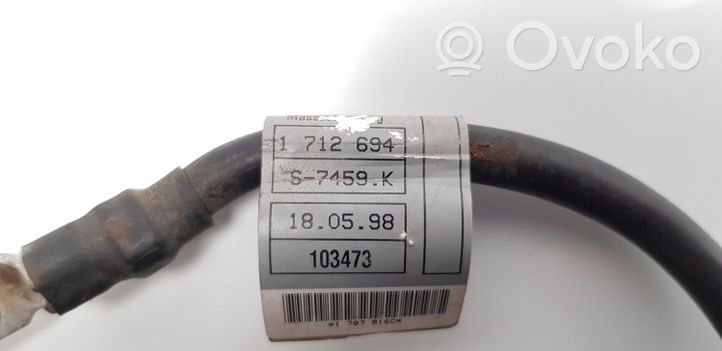 BMW 3 E46 Câble négatif masse batterie 1707016