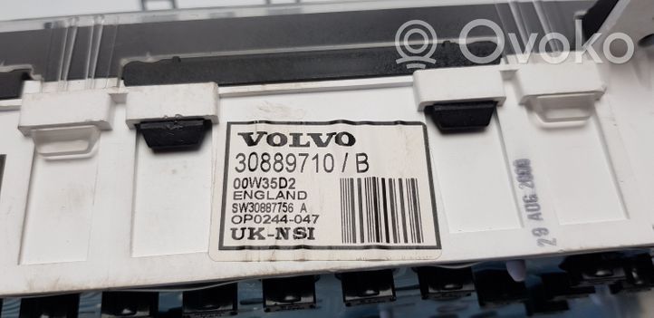 Volvo S40, V40 Compteur de vitesse tableau de bord 30889710