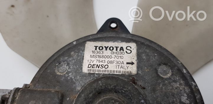 Toyota Corolla E120 E130 Elektryczny wentylator chłodnicy 163630H030