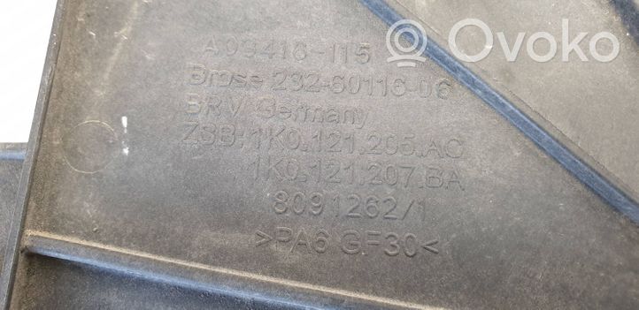 Skoda Octavia Mk2 (1Z) Osłona wentylatora chłodnicy 1K0121207BA
