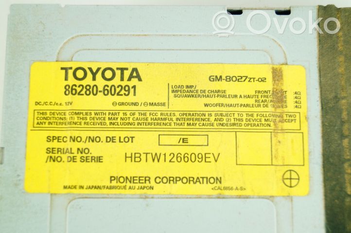 Toyota Land Cruiser (J150) Amplificatore 8628060291