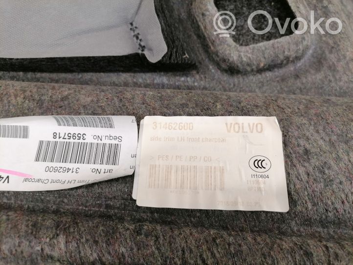 Volvo V60 Rivestimento pannello laterale del bagagliaio/baule 31462600