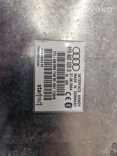 Audi A4 S4 B6 8E 8H Module unité de contrôle Bluetooth 8P0862335D