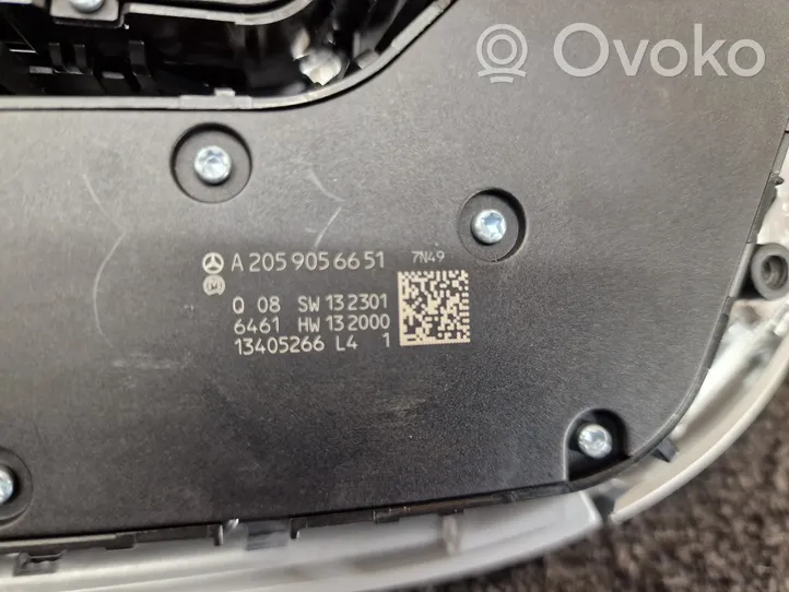 Mercedes-Benz C W205 Interruptor de control del asiento A2059056651