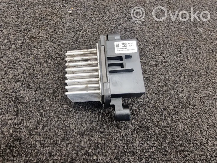 Land Rover Evoque I Résistance moteur de ventilateur de chauffage DU228001