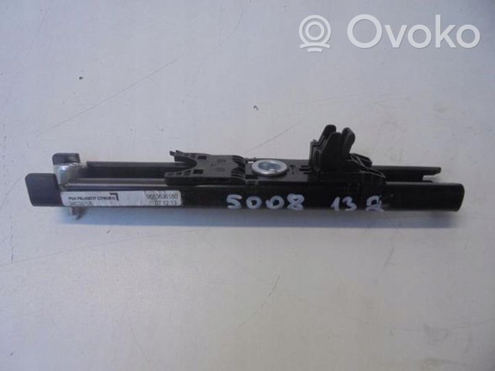 Peugeot 5008 Rail de réglage hauteur de ceinture de sécurité 9681508980