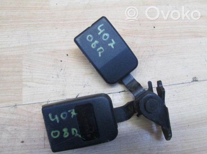 Peugeot 307 Boucle de ceinture de sécurité arrière 