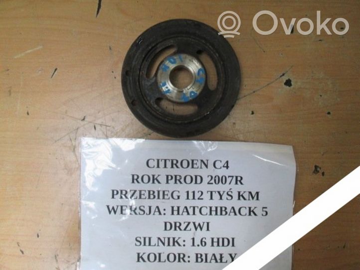 Citroen C4 Grand Picasso Crankshaft pulley 