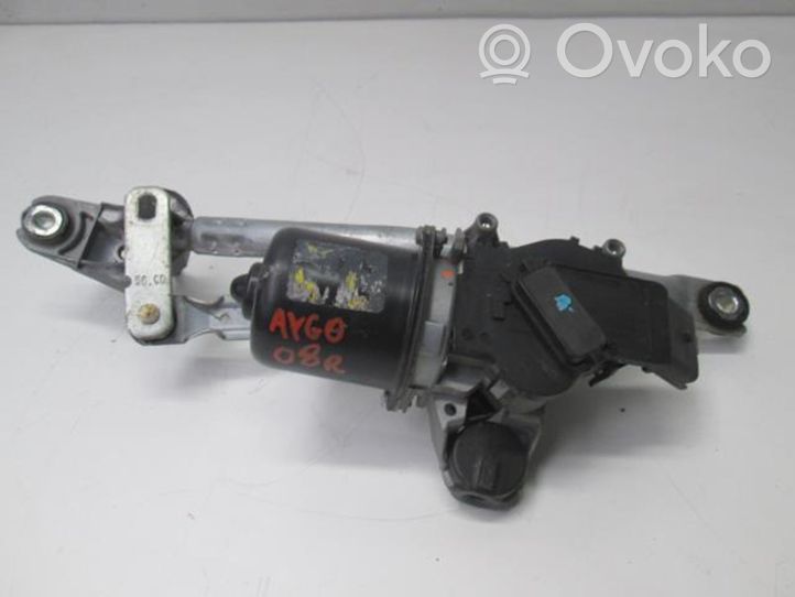 Toyota Aygo AB10 Motor y varillaje del limpiaparabrisas delantero 85110-50140