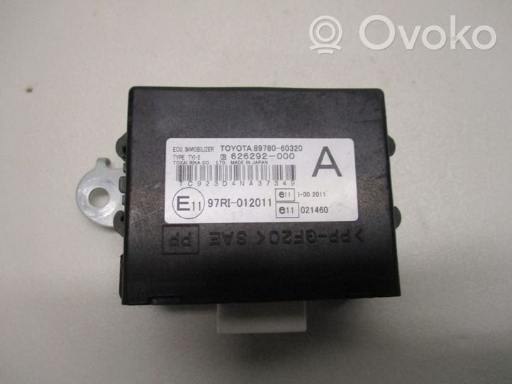 Toyota Land Cruiser (J120) Immobilizer control unit/module 