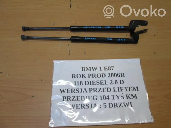 BMW 1 E81 E87 Muelle amortiguador puerta trasera 7008764