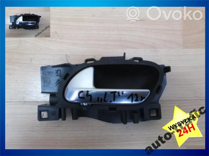 Citroen C4 II Klamka wewnętrzna drzwi tylnych 96435311VD