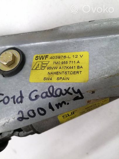 Ford Galaxy Silniczek wycieraczki szyby tylnej 7M0955711A