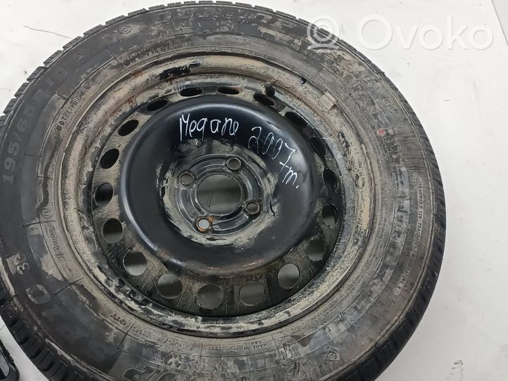 Renault Megane II R15 spare wheel 