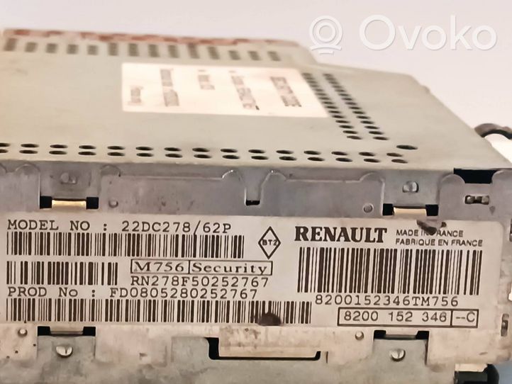 Renault Scenic I Radio/CD/DVD/GPS head unit 8200152346
