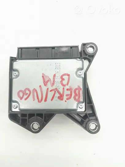 Citroen Berlingo Airbag control unit/module 9803916880