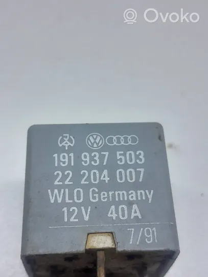 Volkswagen Golf III Other relay 191937503