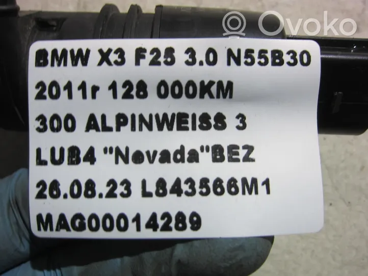 BMW X3 F25 Pompe de lave-glace de pare-brise 67126934160