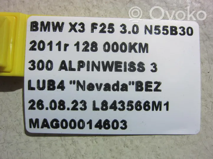 BMW X3 F25 Miska olejowa 11137570403