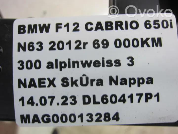 BMW 6 F12 F13 Pluskaapeli (akku) 61129151341
