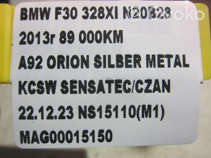 BMW 3 F30 F35 F31 Electrovanne soupape de dépression 22116856183