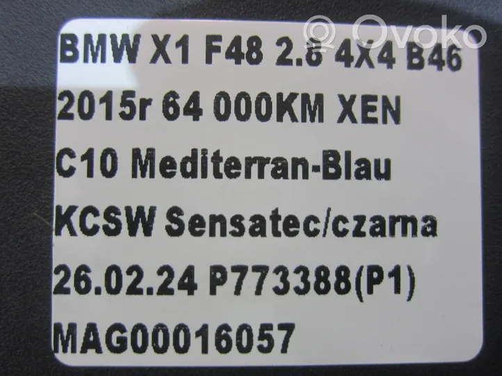BMW X1 F48 F49 Etukynnys (korin osa) 7403399