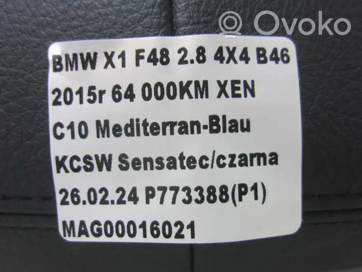 BMW X1 F48 F49 Kuljettajan istuin 7430797