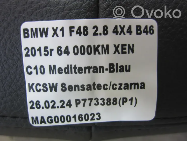 BMW X1 F48 F49 Fotel przedni pasażera 7430798